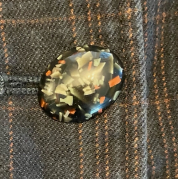 Free People Plaid & Paisley Jacket with kick-pleat - Picture 17 of 17